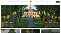Desktop Screenshot of brohofslott.se